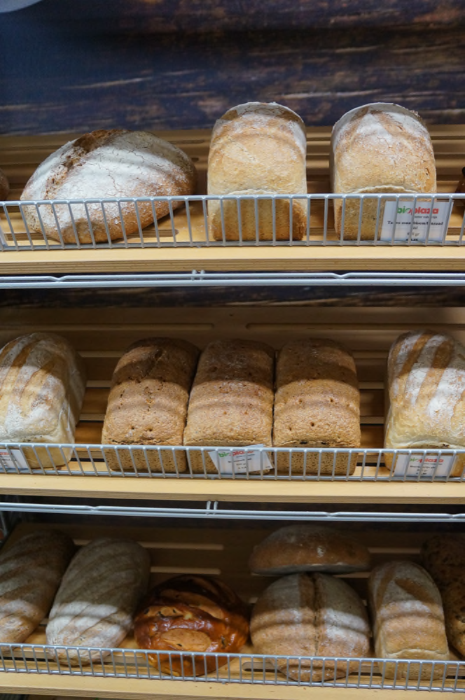 Biologisch brood zonder toegevoegde stoffen