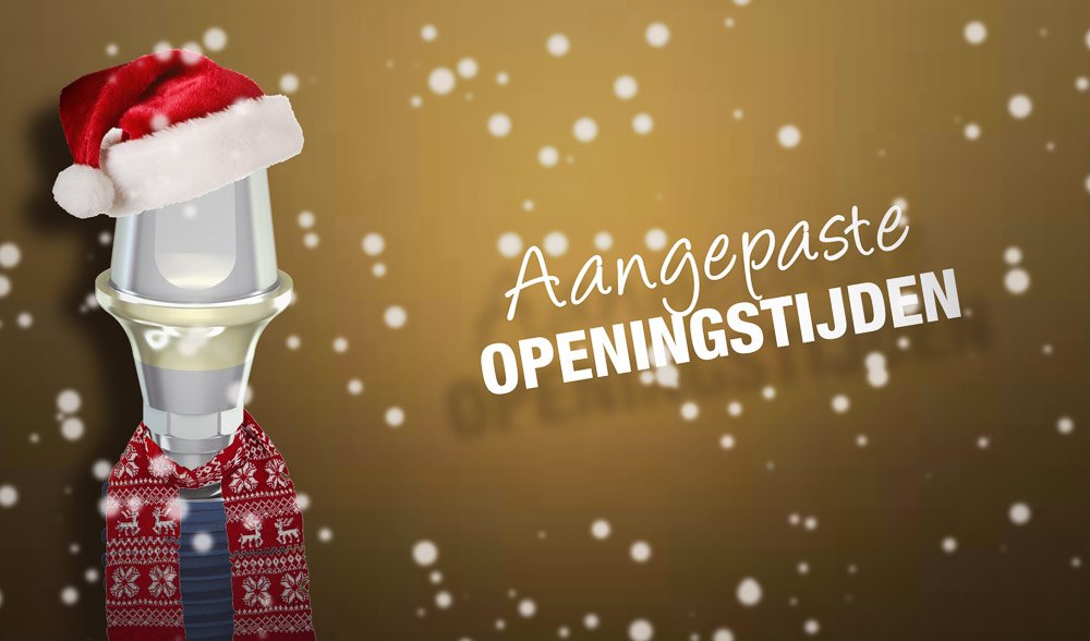 Aangepaste openingsuren tijdens de feestperiode